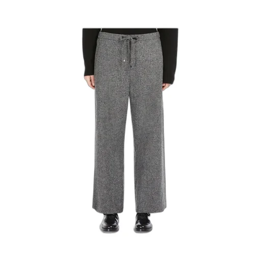 Mina Drawstring Cropped Trousers