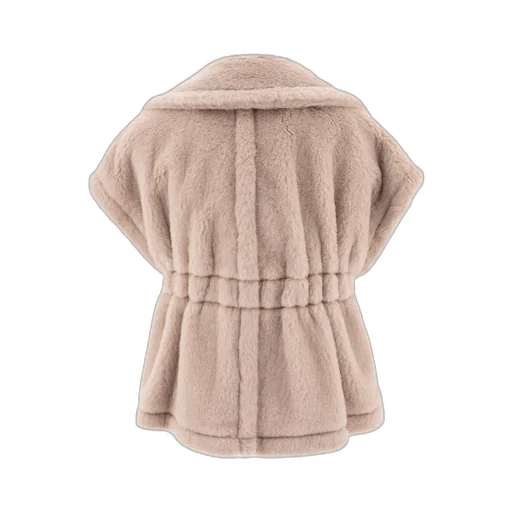 Belted Short-Sleeved Cape