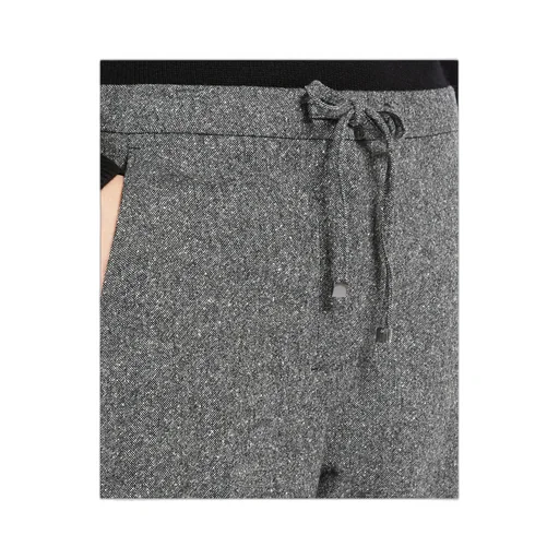 Mina Drawstring Cropped Trousers