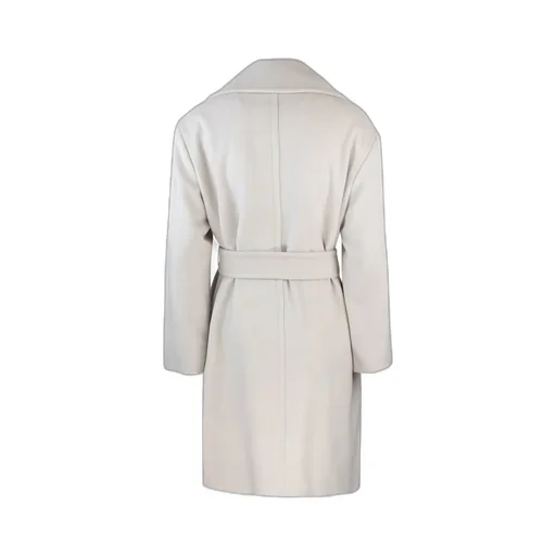 Belted Long-Sleeved Coat