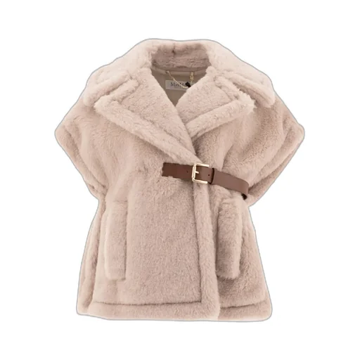 Belted Short-Sleeved Cape