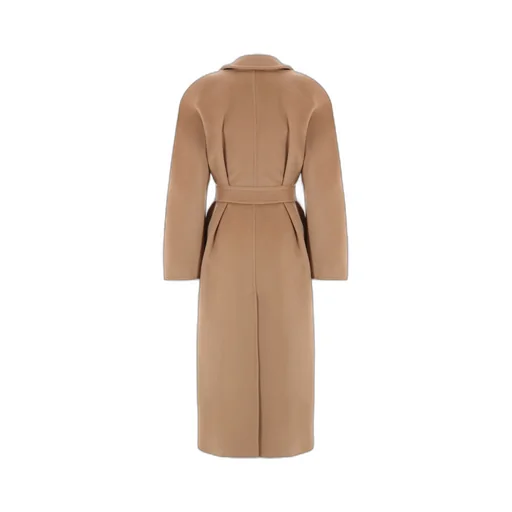Belted Long-Sleeved Coat
