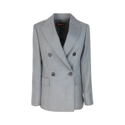 Studio Double-Breasted Long-Sleeved Jacket