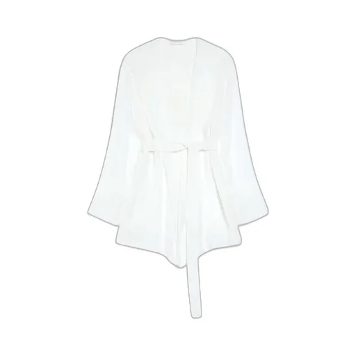 Hooded Chiffon Jacket