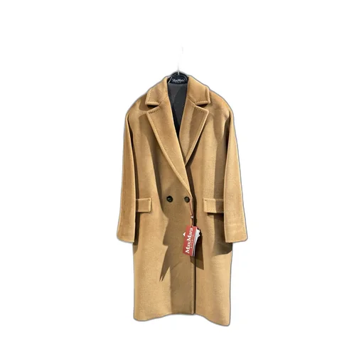 Cocco Double-Breasted Long-Sleeved Coat