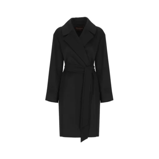 Belted Long-Sleeved Coat