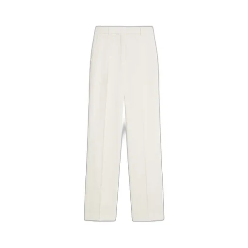 Pleat Detailed Straight Leg Pants