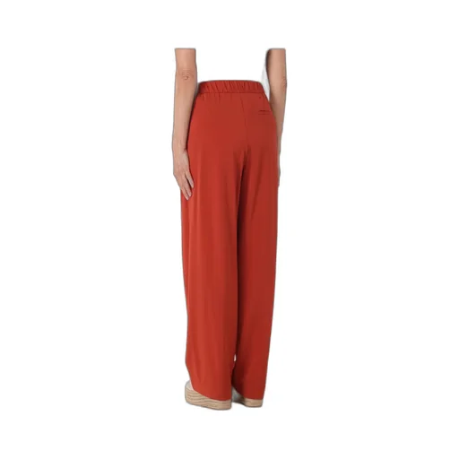 Plain Knit Crepe Trousers