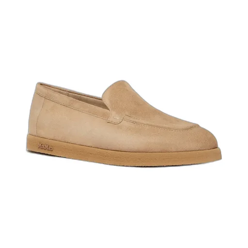 Logo Plaque Slip-On Flat Shoes