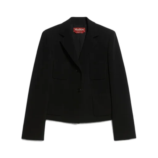 Single Breasted Cropped Jacket