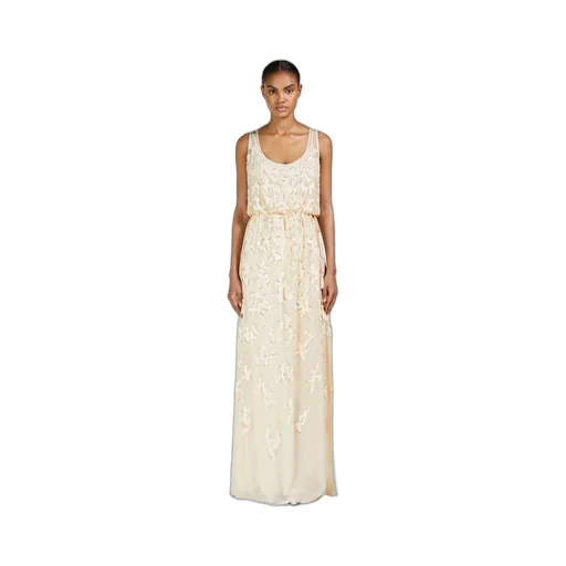 Sequined Embroidered Dress