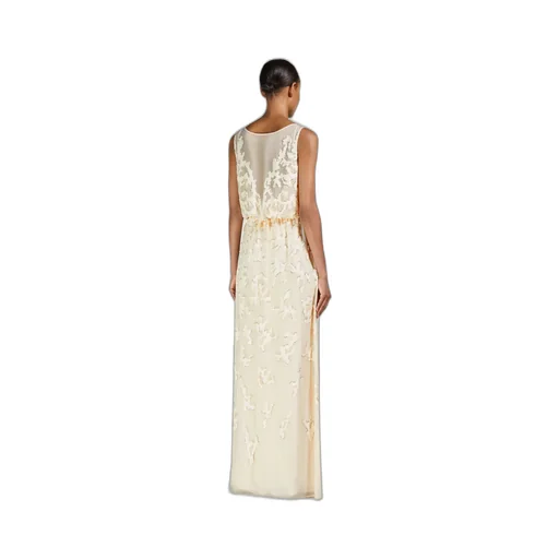 Sequined Embroidered Dress