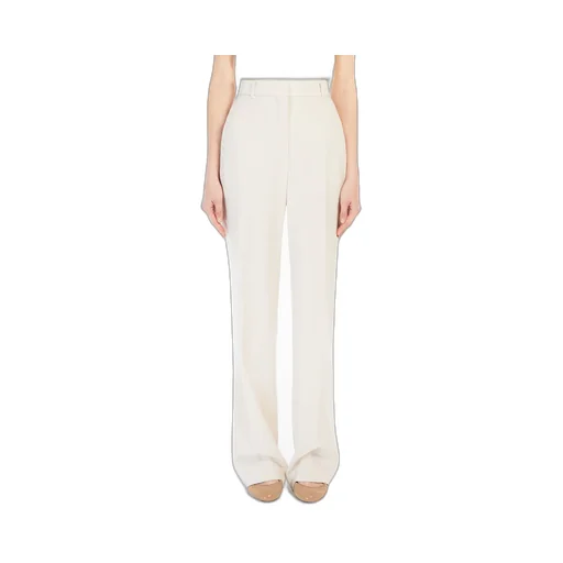 Pleat Detailed Straight Leg Pants