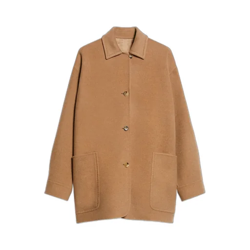 Collared Button-Up Coat
