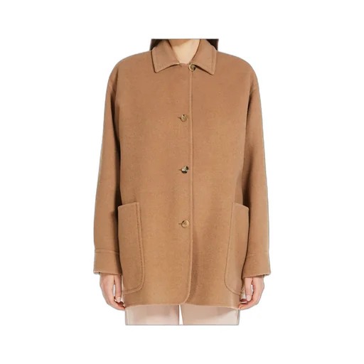 Collared Button-Up Coat