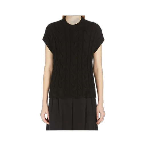 Crewneck Short-Sleeved Jumper