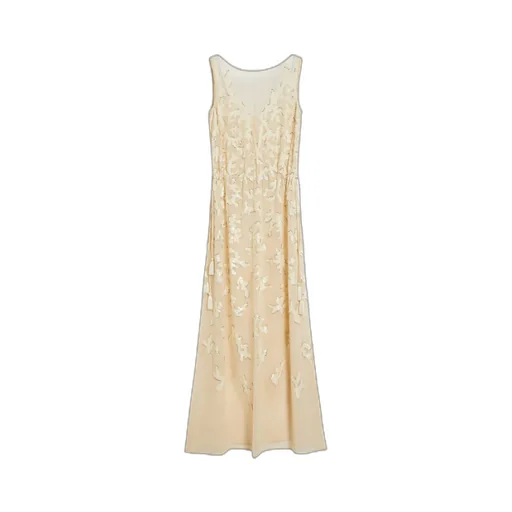 Sequined Embroidered Dress