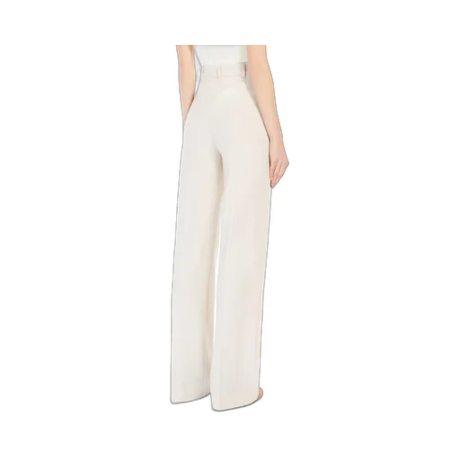 Pleat Detailed Straight Leg Pants