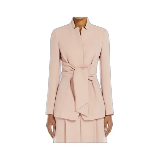 Seggio Belted Long-Sleeved Jacket