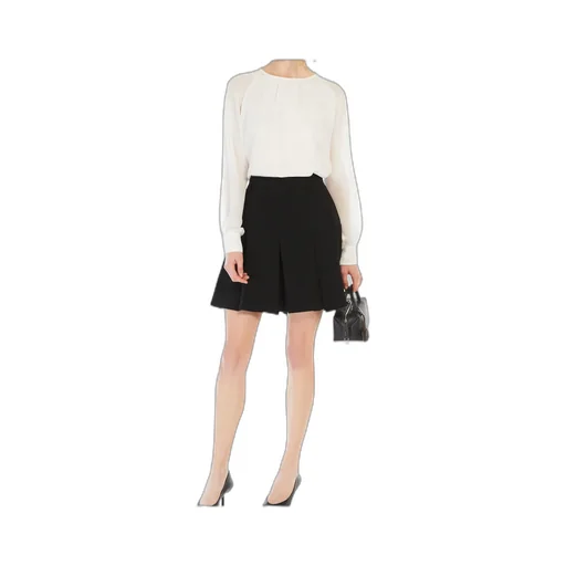 Crewneck Long-Sleeved Top