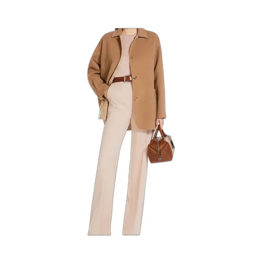 Collared Button-Up Coat