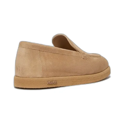 Logo Plaque Slip-On Flat Shoes