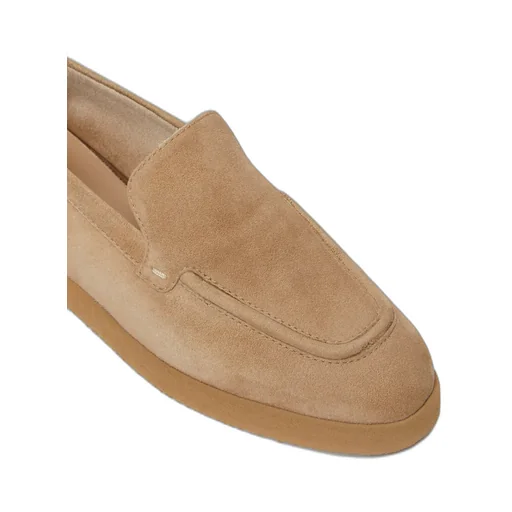 Logo Plaque Slip-On Flat Shoes