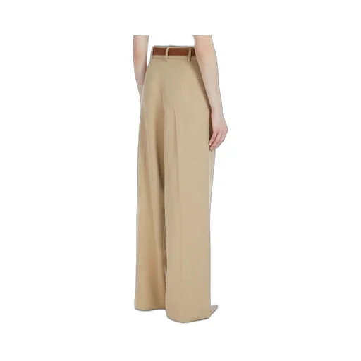 Belted Straight Leg Pants