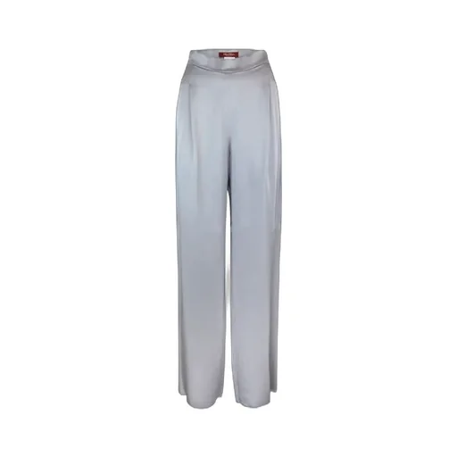 High Waist Straight Leg Trousers