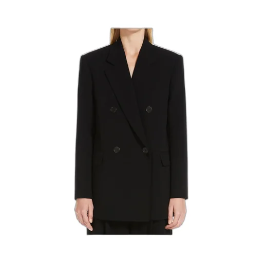 Studio Double-Breasted Long-Sleeved Jackets
