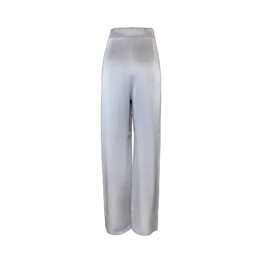 High Waist Straight Leg Trousers