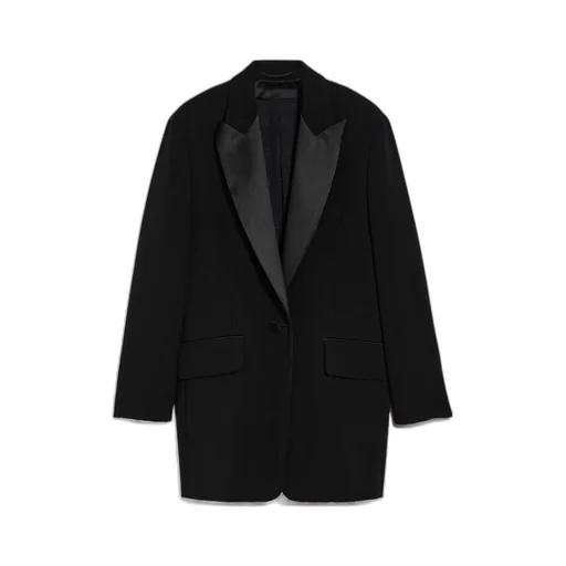 Single-Breasted Long-Sleeved Jacket