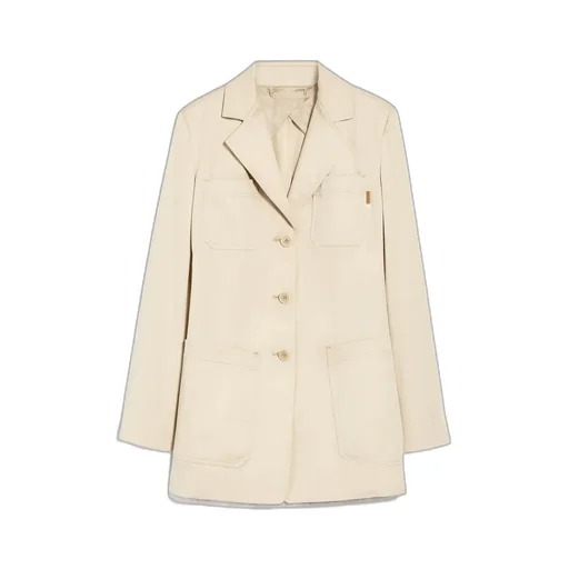Single-Breasted Long-Sleeved Blazer
