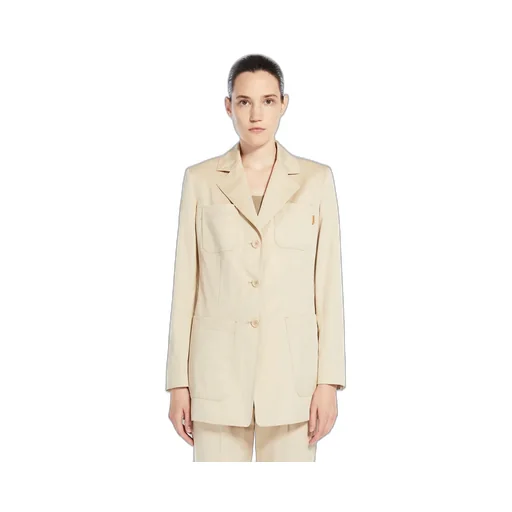 Single-Breasted Long-Sleeved Blazer