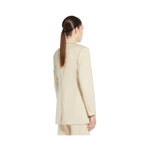 Single-Breasted Long-Sleeved Blazer