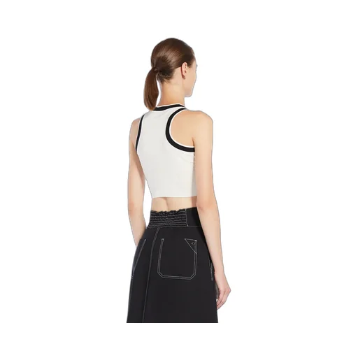 Crewneck Sleeveless Top