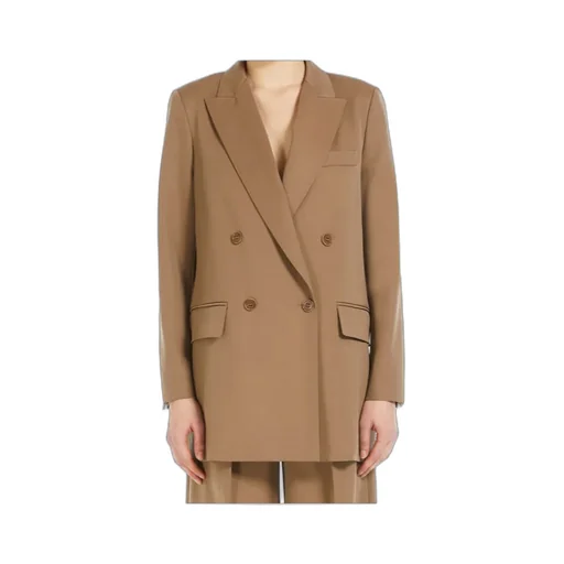 Wool Double-Breasted Blazer