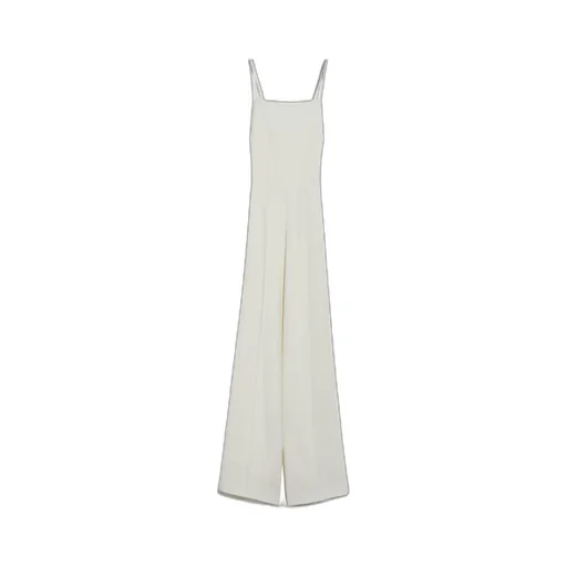 Straigh-Leg Sleeveless Jumpsuit