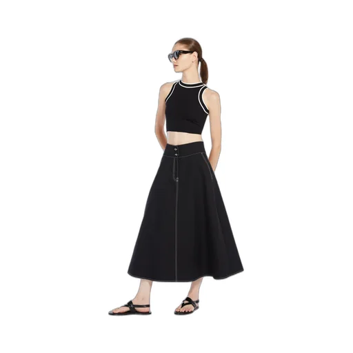 Crewneck Sleeveless Top