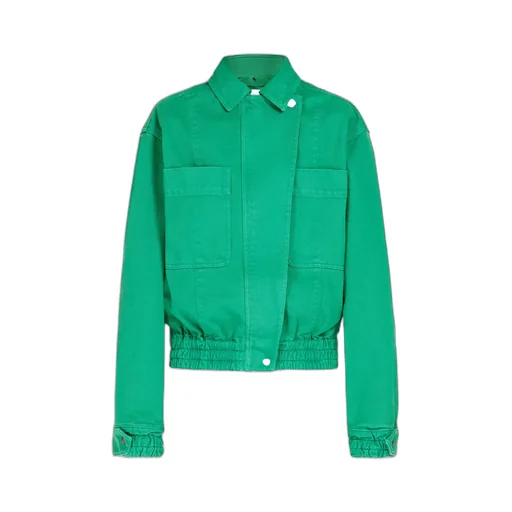 Collared Cropped Jacket