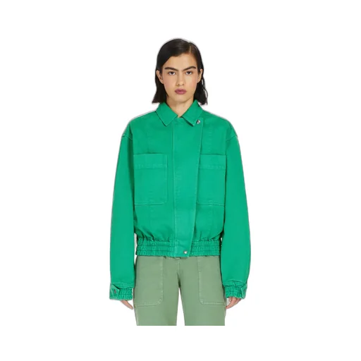 Collared Cropped Jacket