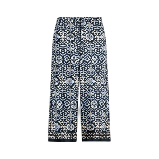 Pattern Printed Casual Pants