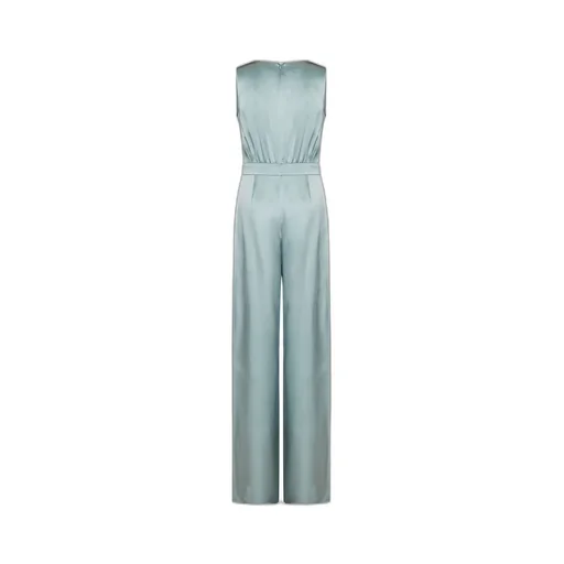 Crewneck Sleeveless Jumpsuit
