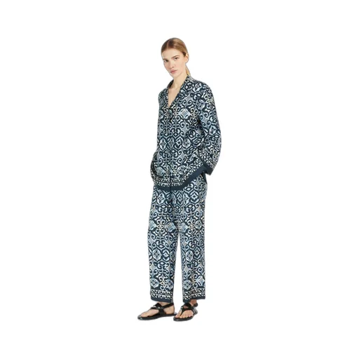 Pattern Printed Casual Pants
