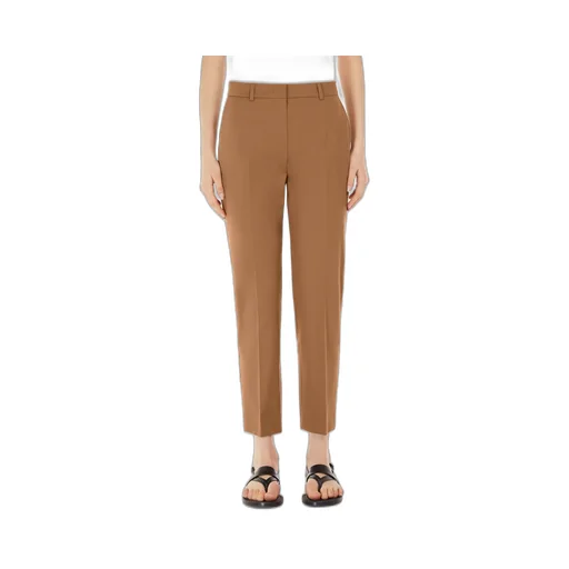 High-Waisted Cigarette Tube Casual Pants