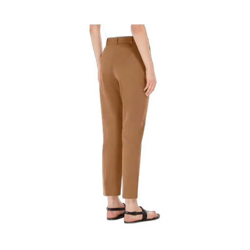 High-Waisted Cigarette Tube Casual Pants