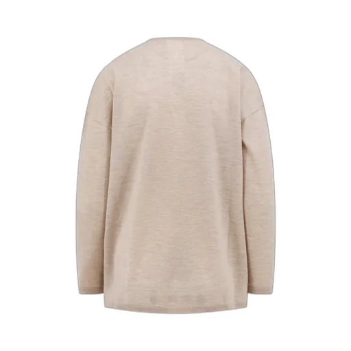 Long-Sleeved Knitted Pullover