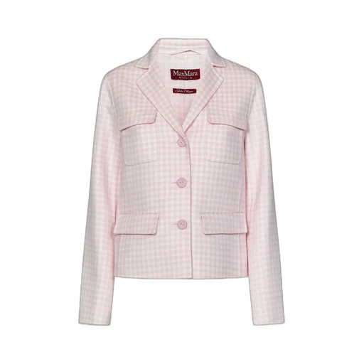 Lapel Plaid Casual Jacket