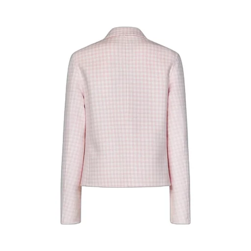 Lapel Plaid Casual Jacket