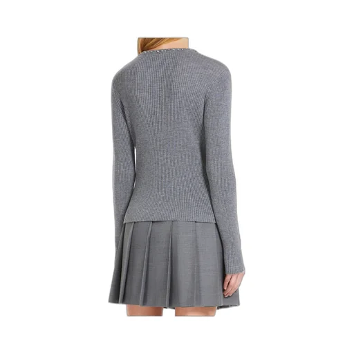 Long-Sleeved Wool Sweater